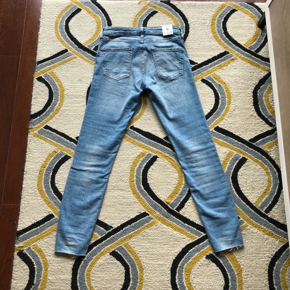 Zara Raw Edge Crop Skinny Jeans - Picture 2 of 6